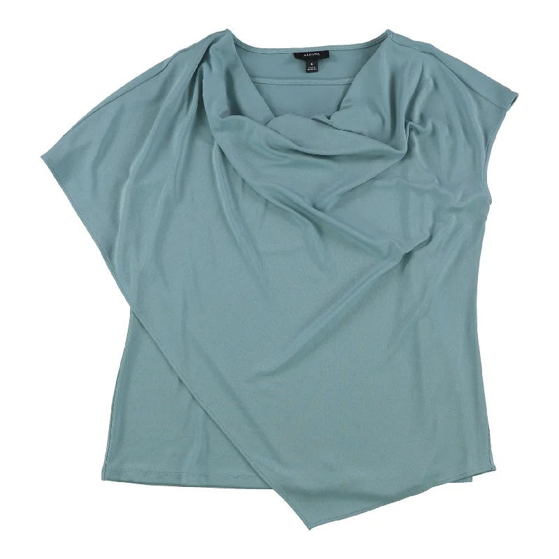 Alfani Womens Solid Pullover Blouse Confident Women's Power