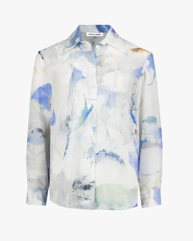 Boriana x Low Classic Print Shirt Modern Women's Tech