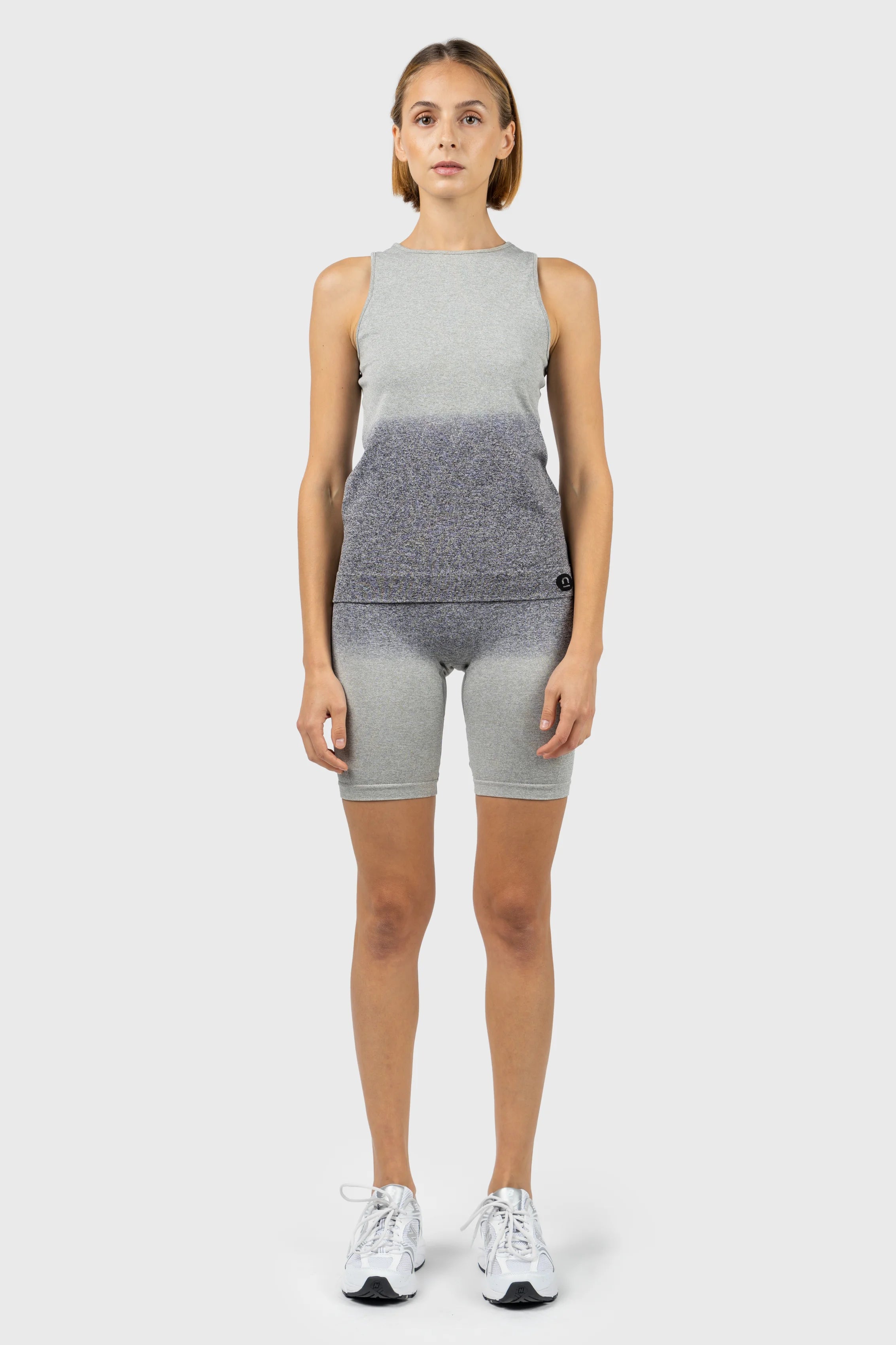 Seamless Ombre Tank Top Artistic Women's Hand - painted