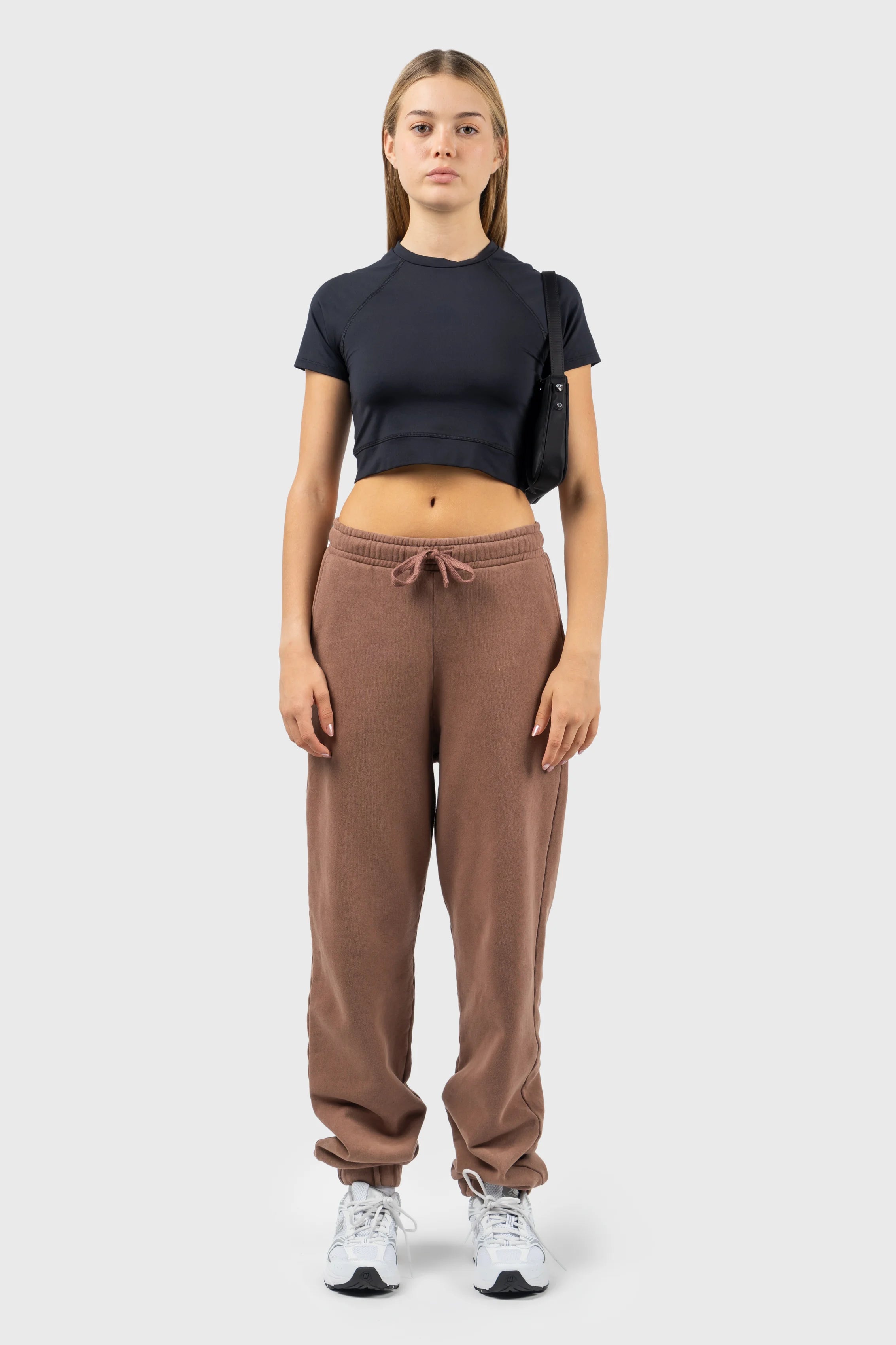 Short Sleeve Top Monochromatic All - in - one