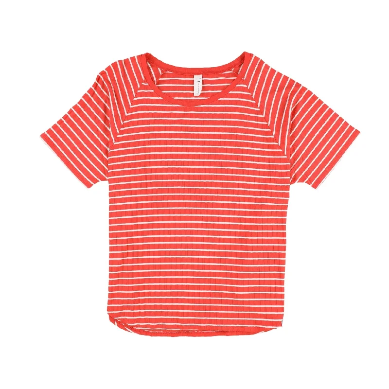 Skechers Womens Road Trip Basic T-Shirt, Red, XX-Large Confident Women's High - fashion