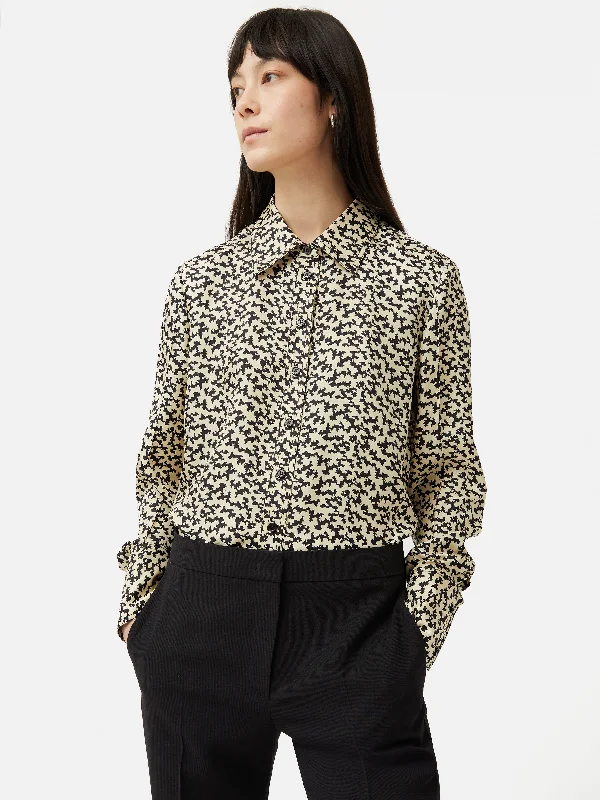 Reef Odyssy Silk Twill Shirt | Monochrome Monochromatic All - in - one