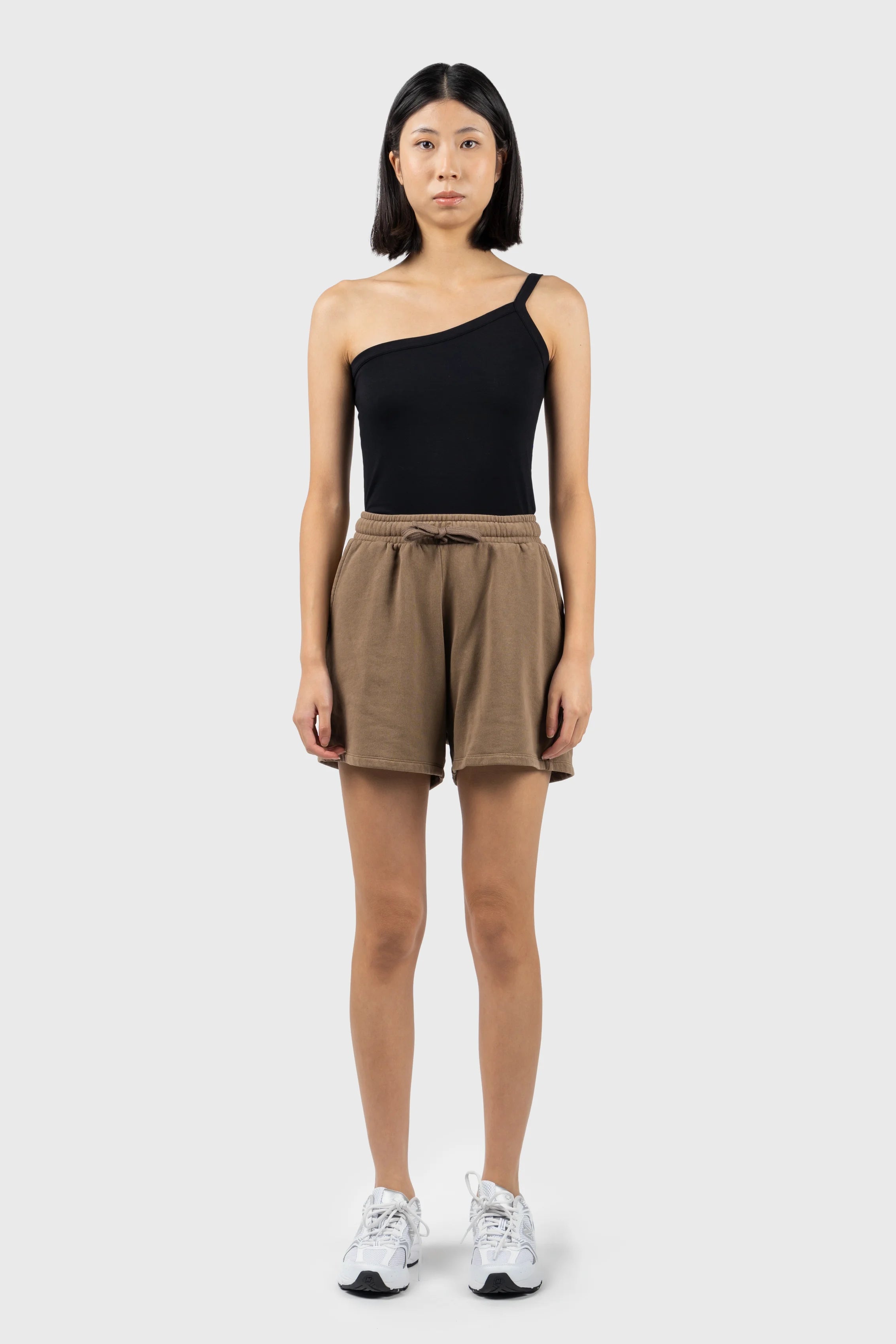 Asymmetric Strap Tank Top Modern Women's 
