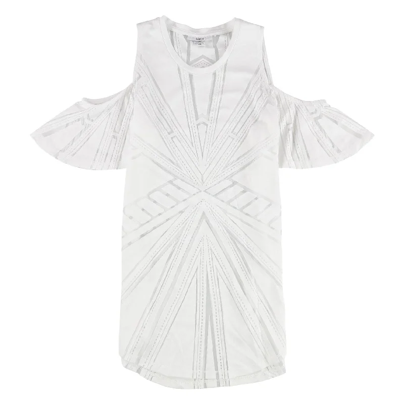 Bar Iii Womens Sheer Burnout Knit Blouse Athletic Women's 