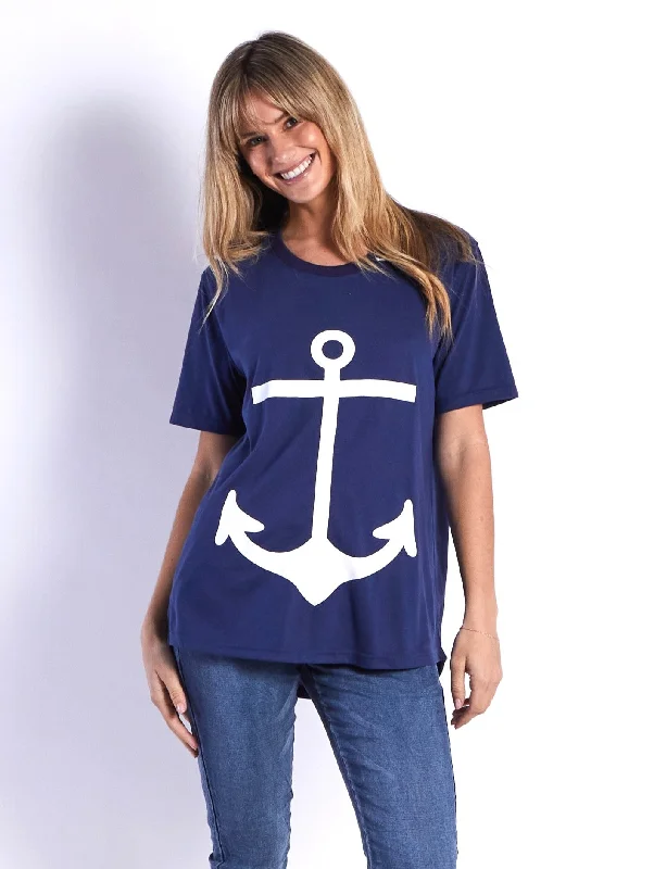 Nautica Tee - Navy Modern Women's 