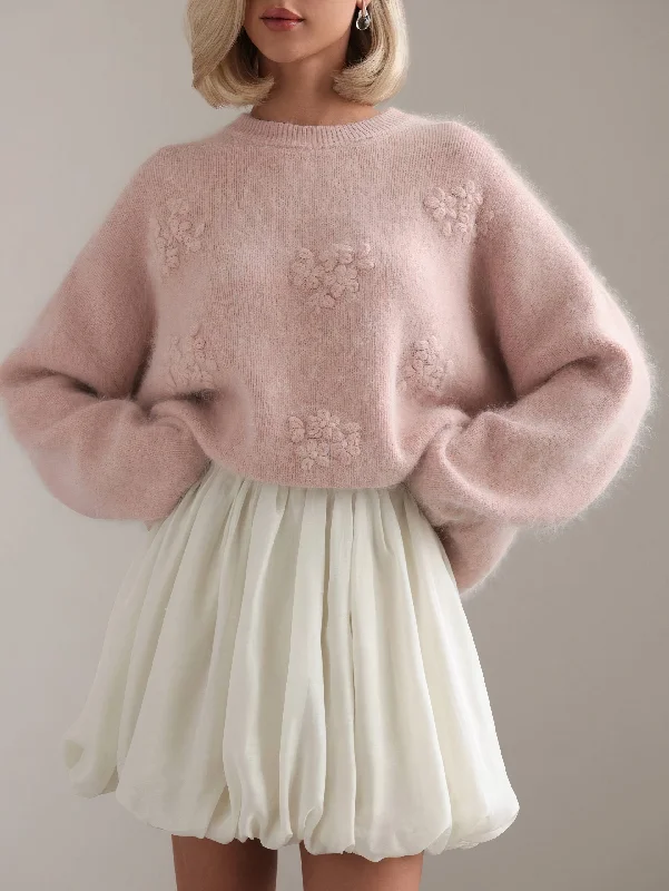 Blossom Dream Knit Sweater Dapper Women's 1920S